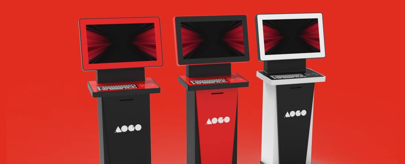 AOGO check-in kiosk system in singapore