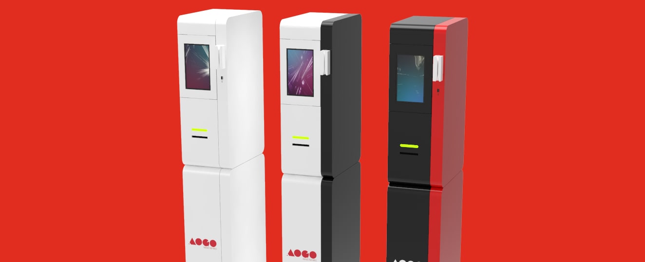 AOGO digital kiosk system in Singapore