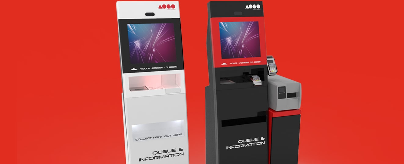 AOGO provides queue management kiosk system in Singapore